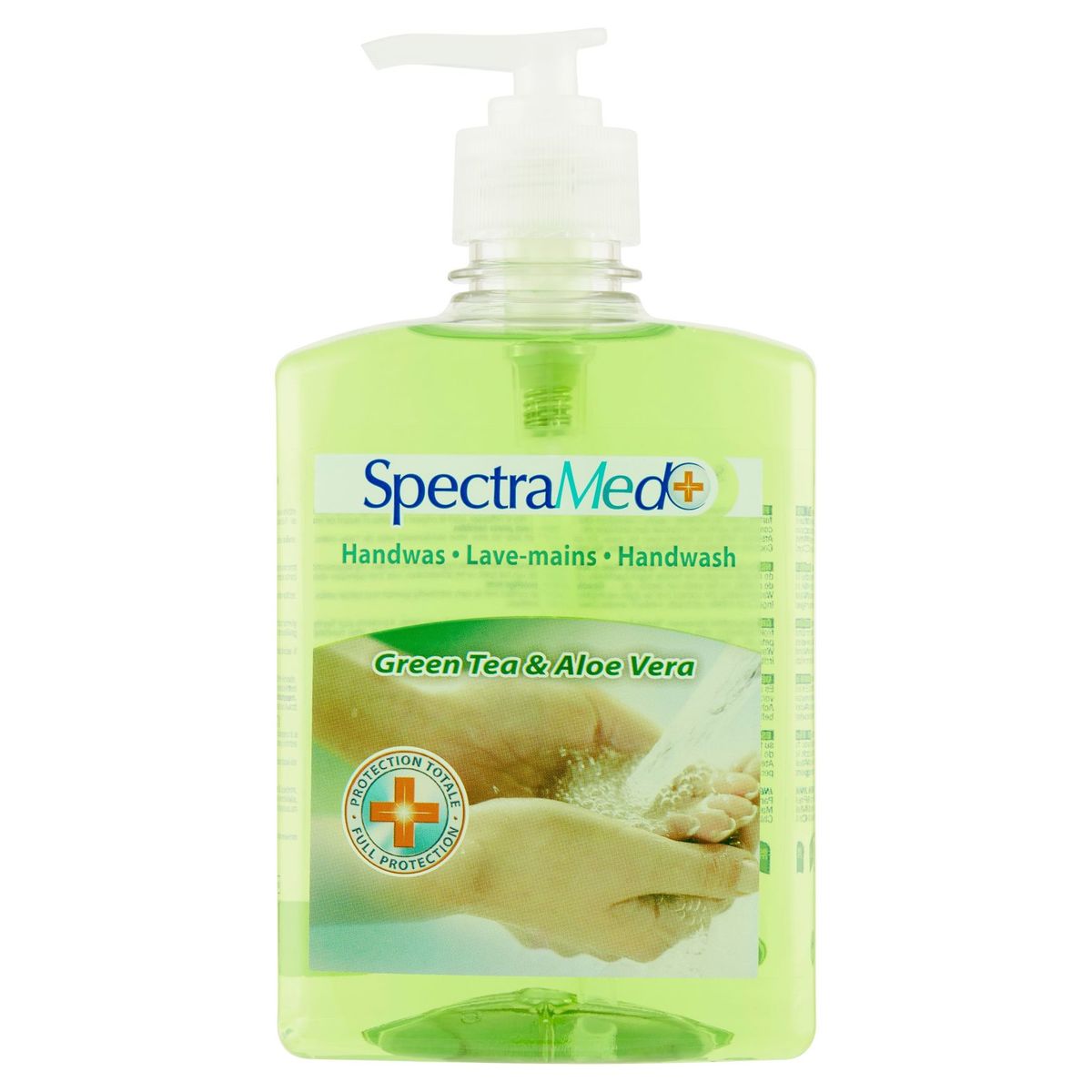SpectraMed Handwas Antibacterial Green Tea & Aloe Vera 500 ml