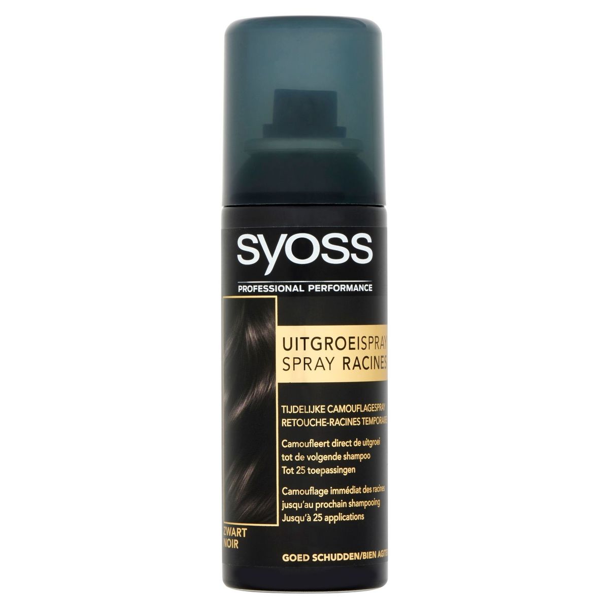 Syoss Spray Racines Noir 120 ml
