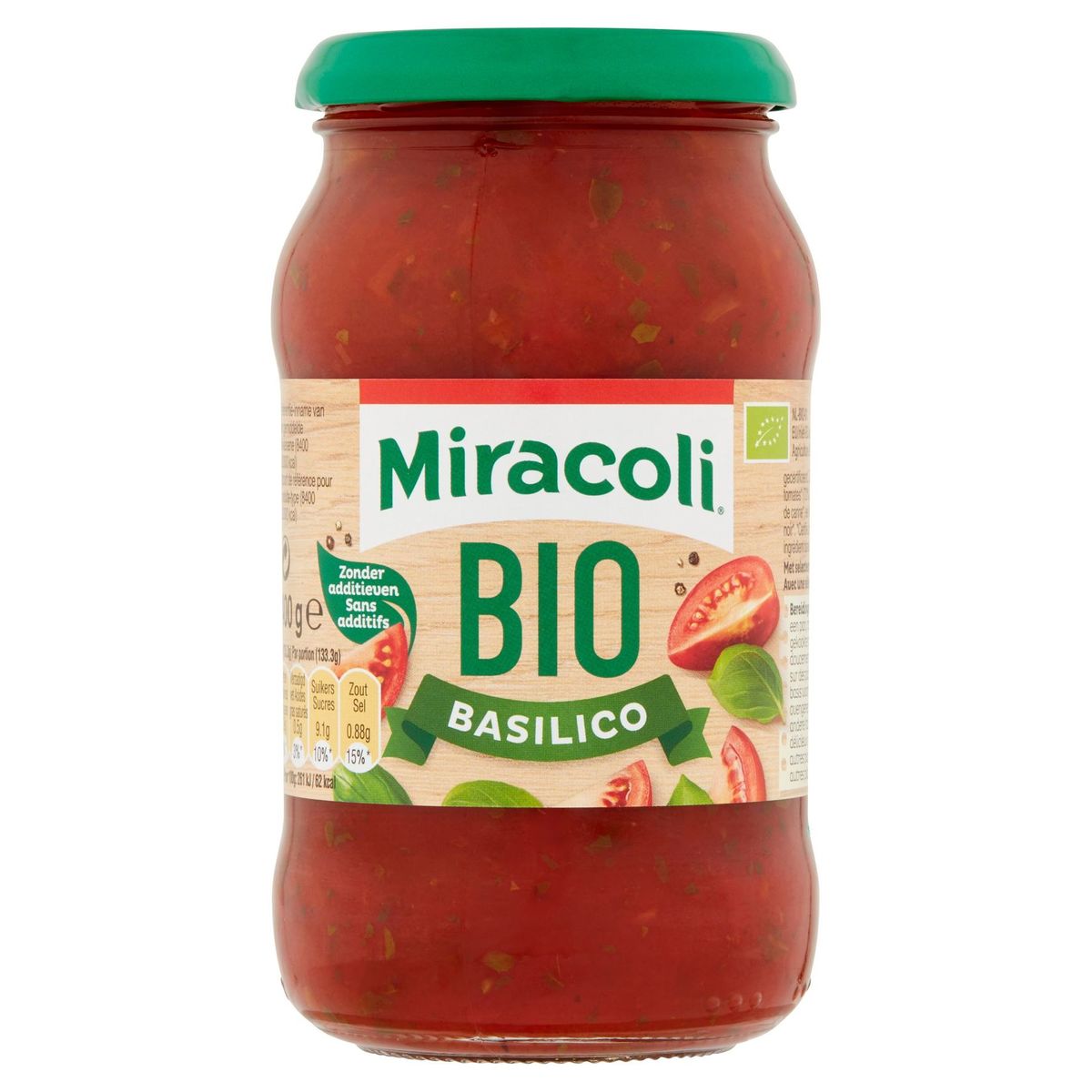 Miracoli Bio Basilico 400 g