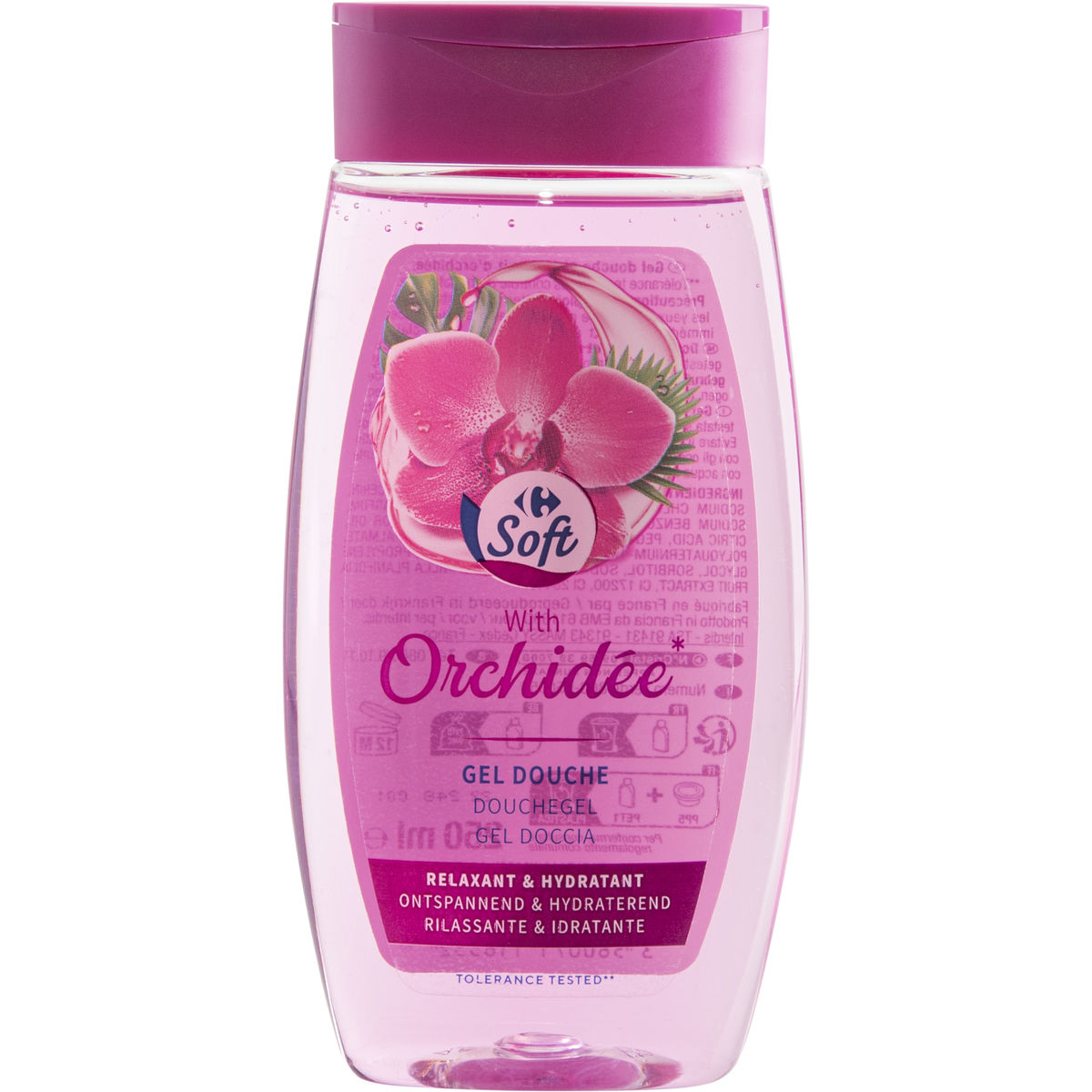 Carrefour Douchegel Orchidee Ontspannend 250 ml