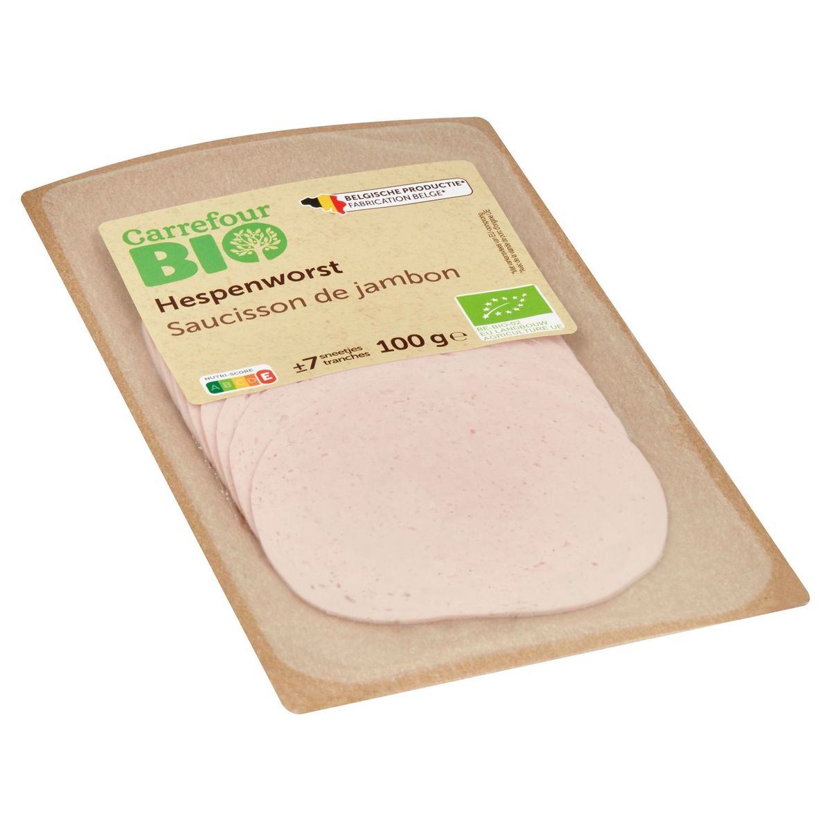 Carrefour Bio Saucisson de Jambon 100 g