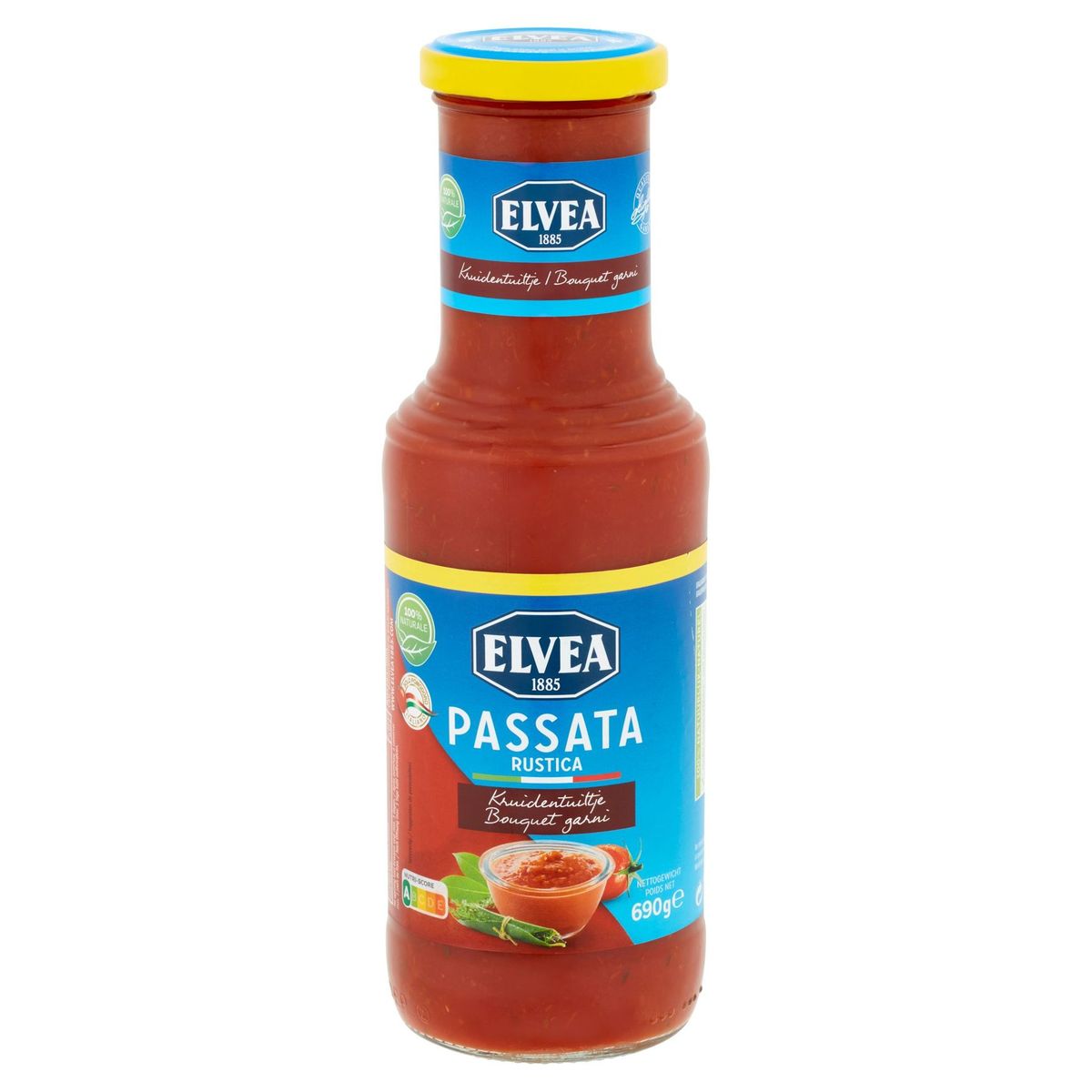 Elvea Passata Rustica Kruidentuiltje 690 g