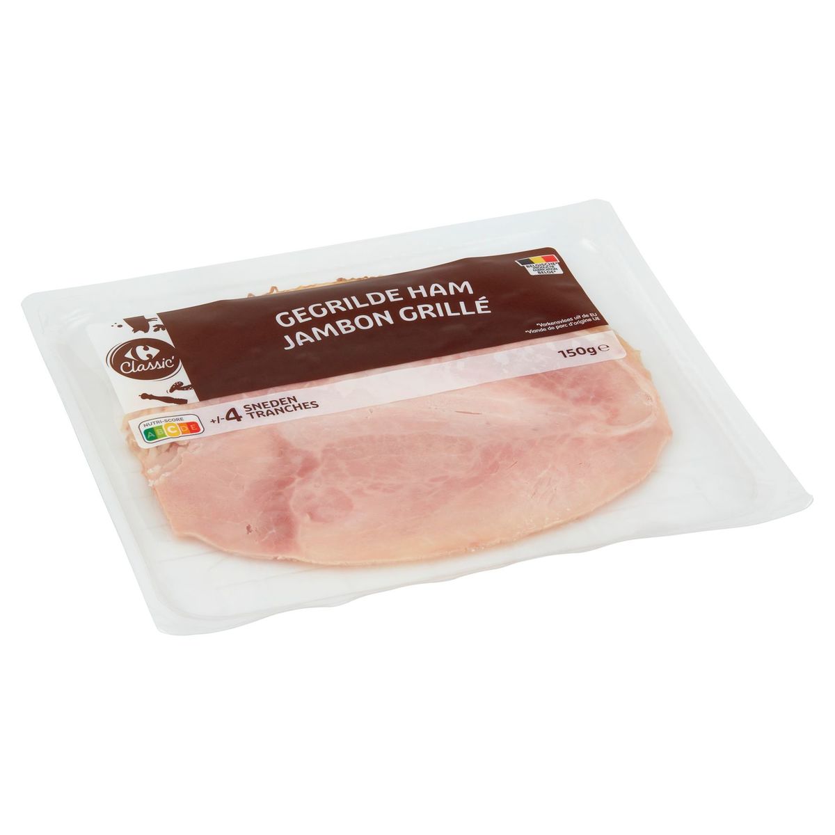Carrefour Classic' Gegrilde Ham 150 g