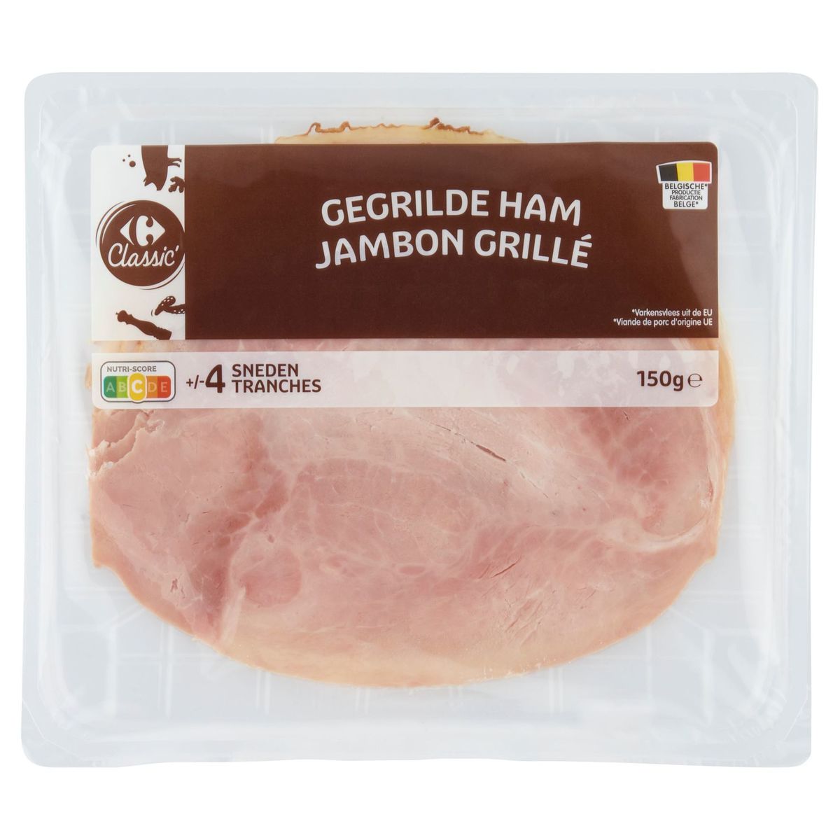 Carrefour Classic' Gegrilde Ham 150 g