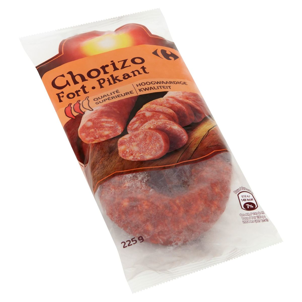Carrefour Chorizo Pikant 225 g
