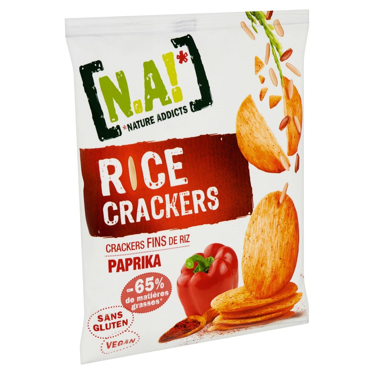N.A! Rice Crackers Paprika 35 g