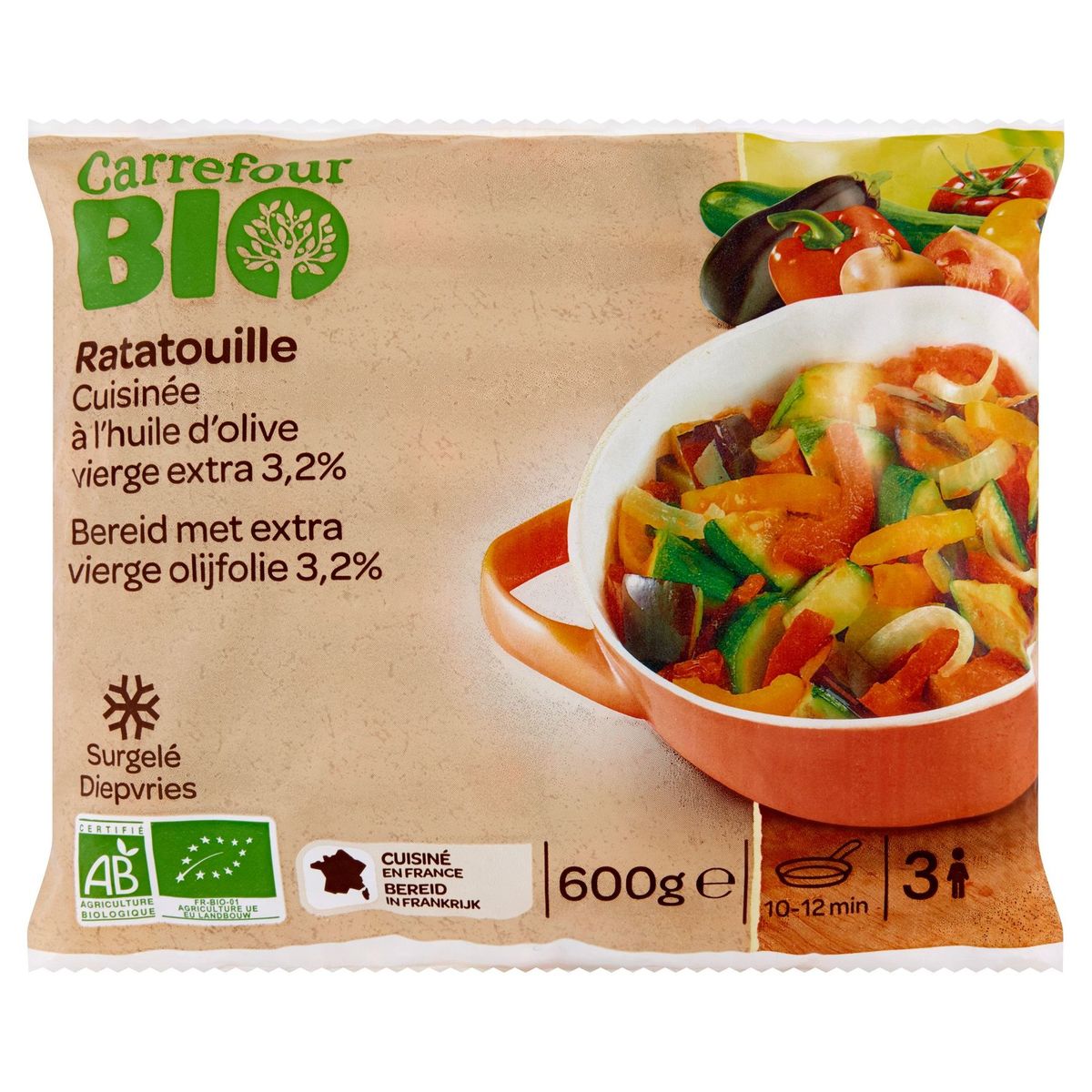 Carrefour Bio Ratatouille 600 g