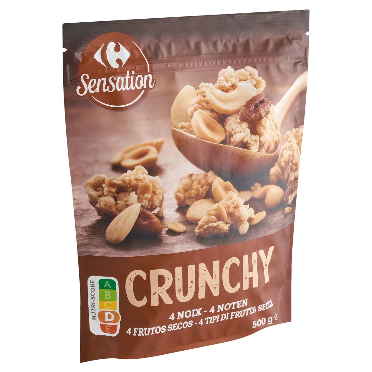 Carrefour Sensation Crunchy 4 Noix 500 g