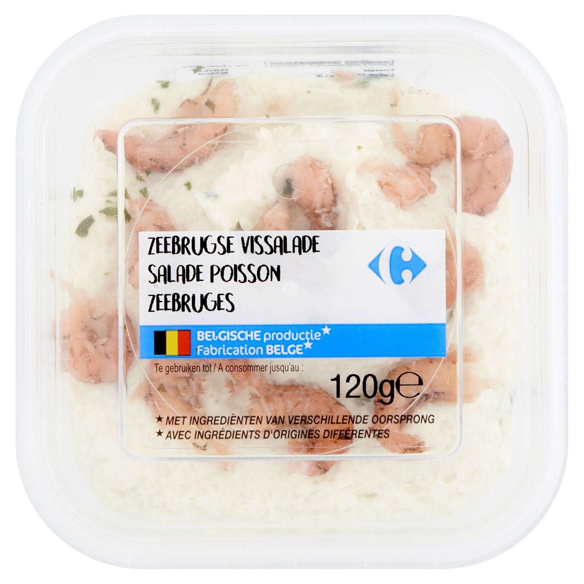 Carrefour Salade Poisson Zeebruges 120 g Carrefour Site