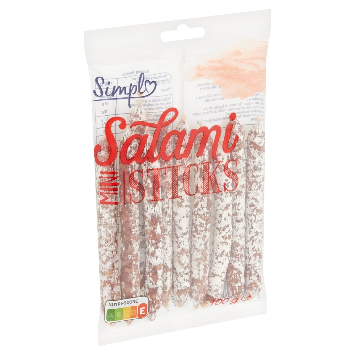 Simpl Mini Salami Sticks 100 g