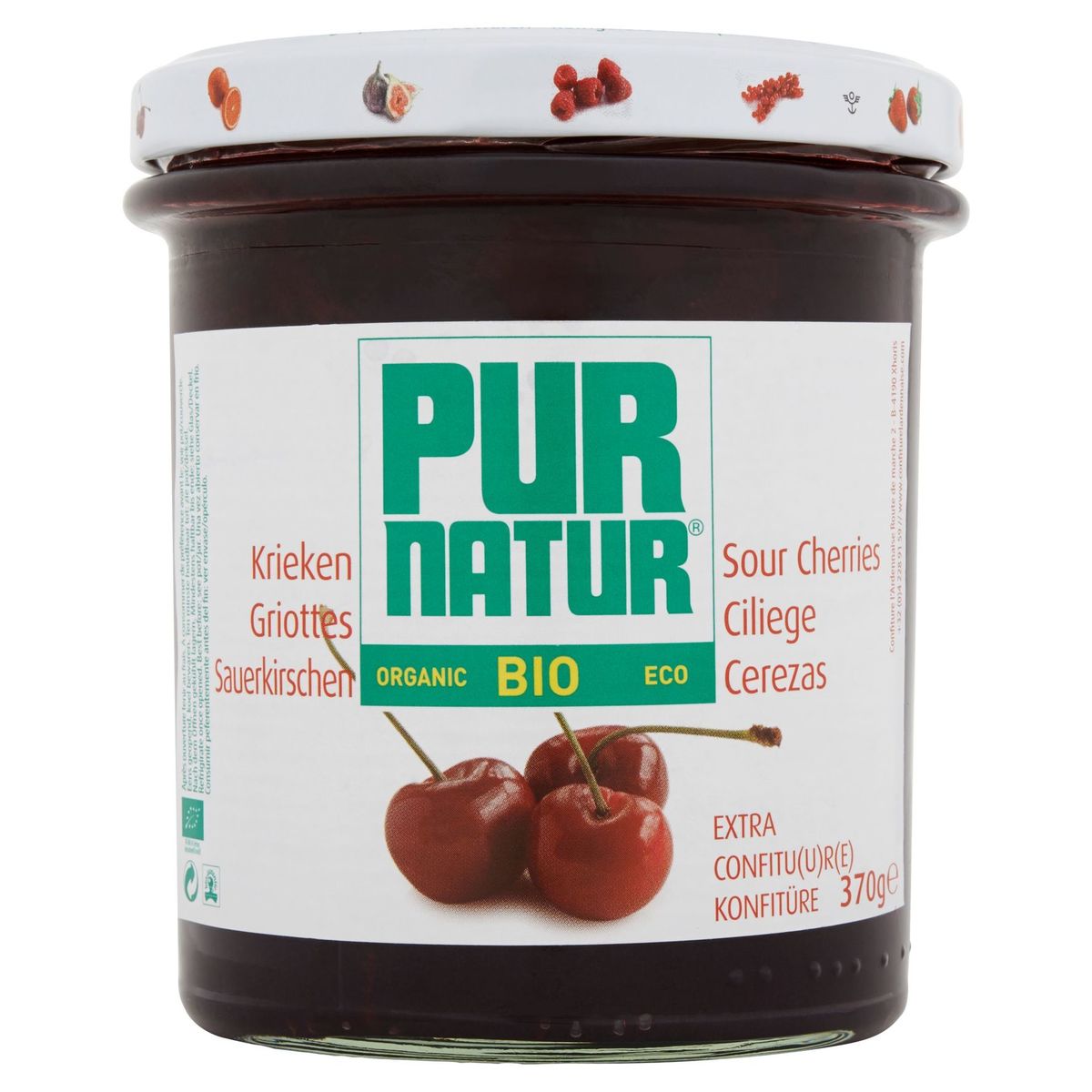 Pur Natur Bio Griottes Extra Confiture 370 g