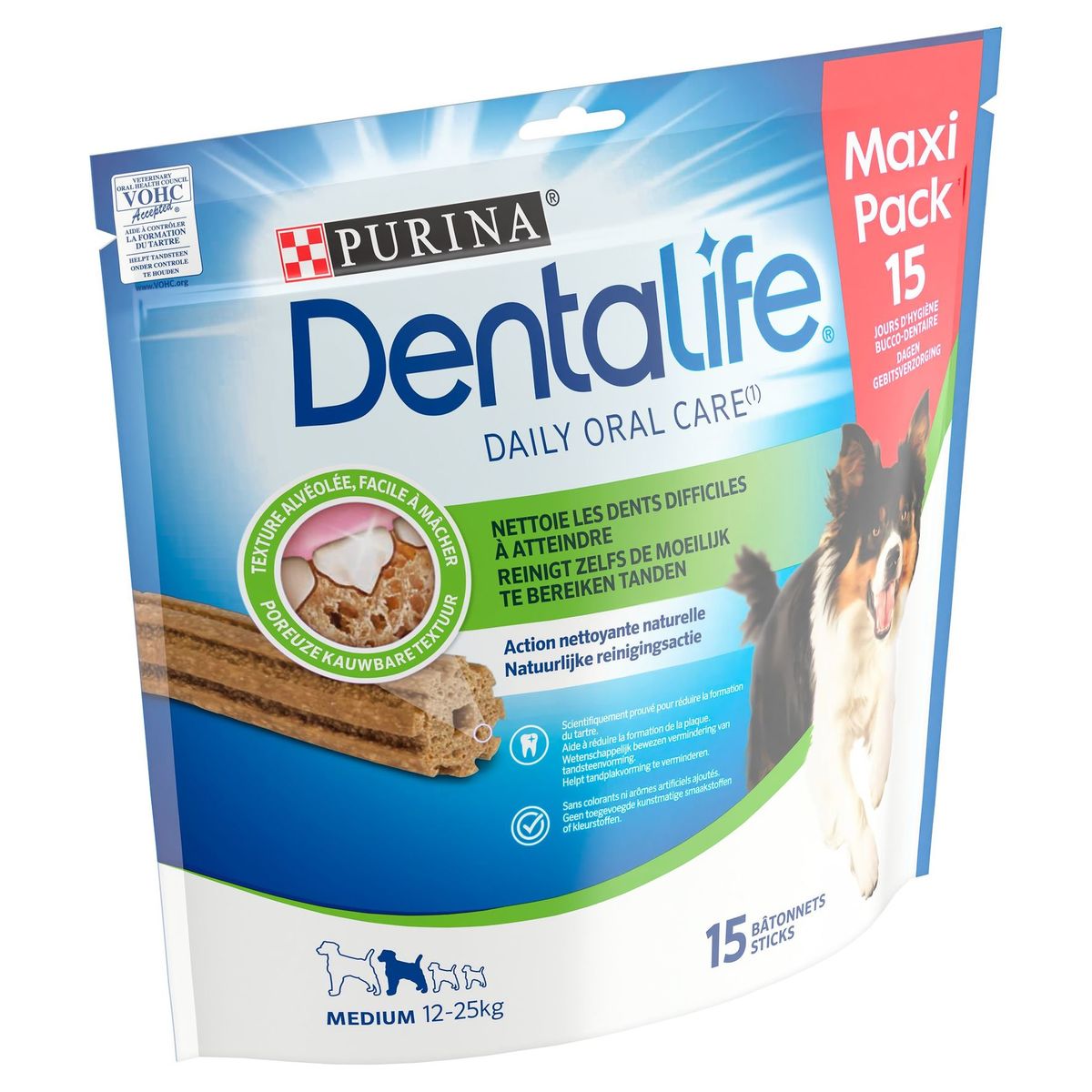 Dentalife Daily Oral Care Meduim 12-25 kg Maxi Pack 345 g