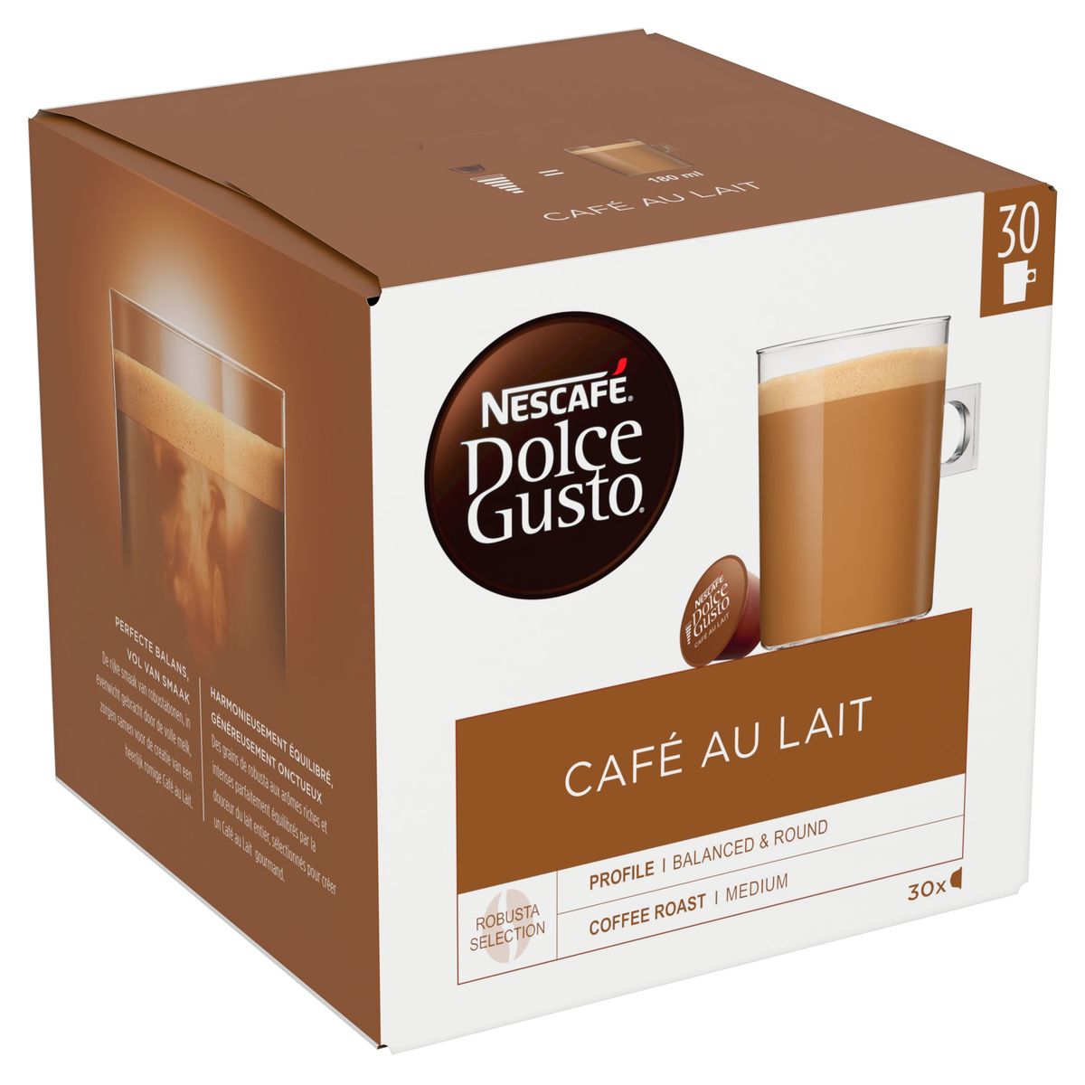 Nescafé Dolce Gusto Café au Lait 16 Capsules
