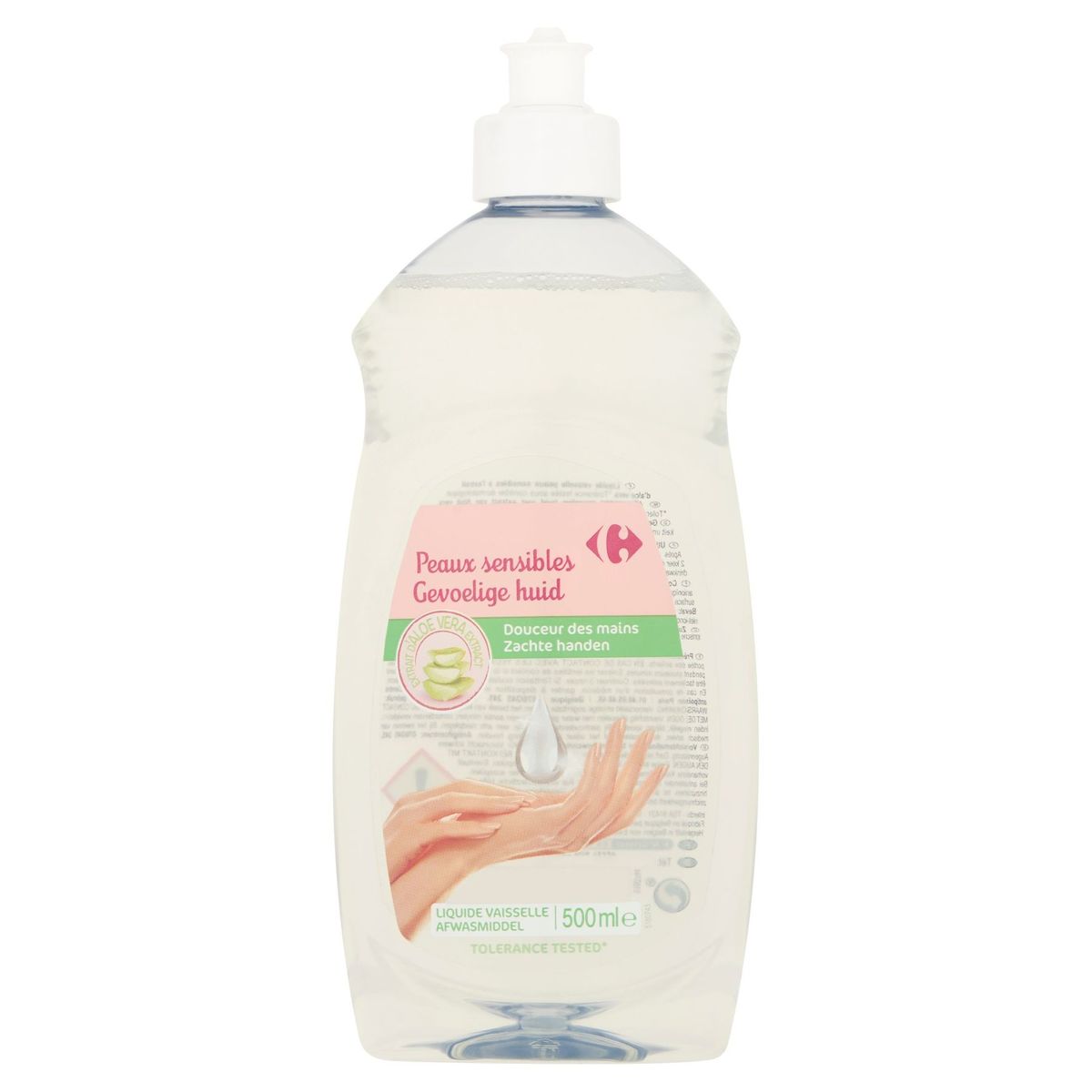 Carrefour Liquide Vaisselle Peaux Sensibles 500 ml