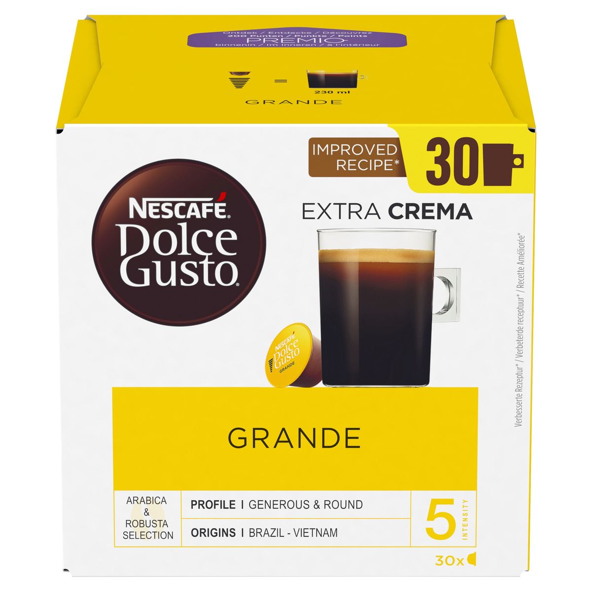 Nescafé Dolce Gusto Grande 30 x 8.5 g