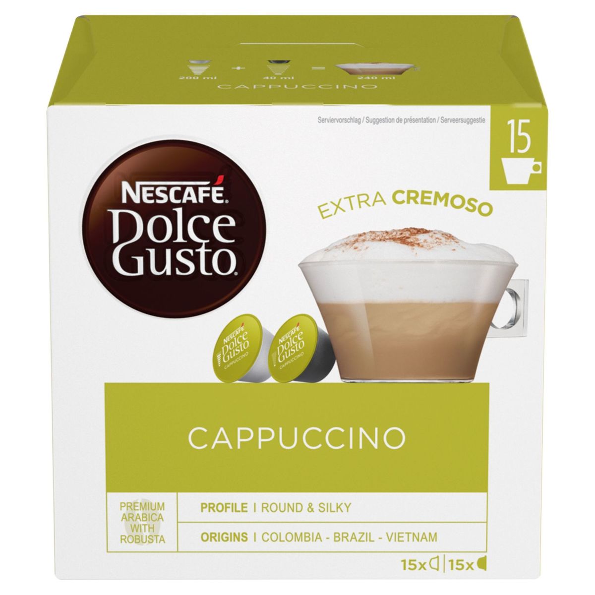 Nescafé Dolce Gusto Cappuccino 30 Capsules 349.5 g