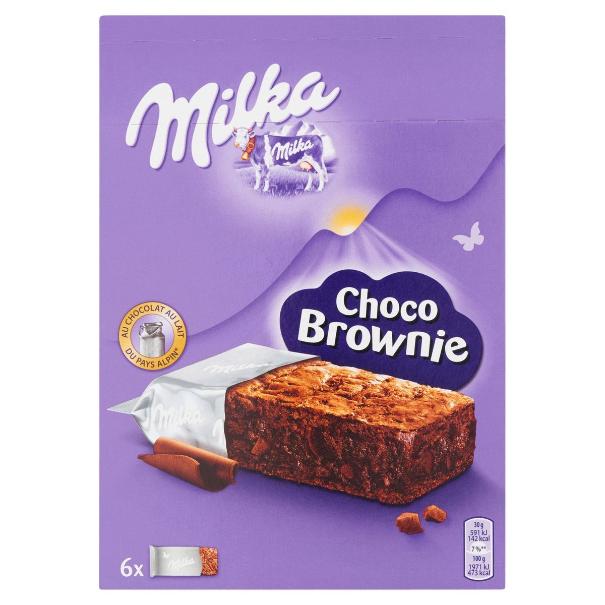 Milka Choco Brownie 6 Stuks 180 g