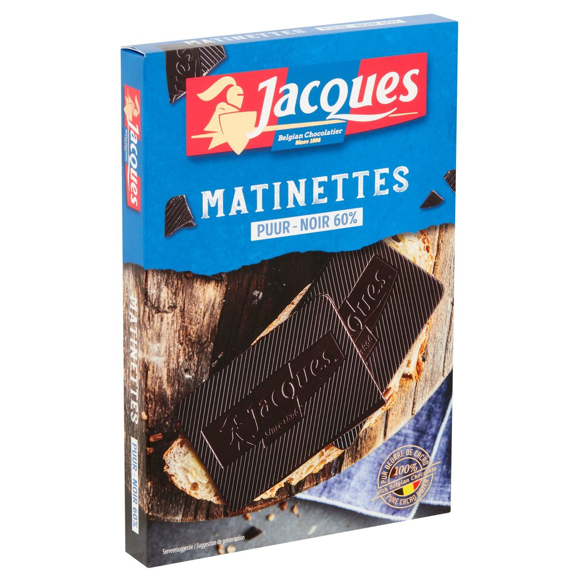 Jacques Matinettes Puur 60% 128 g