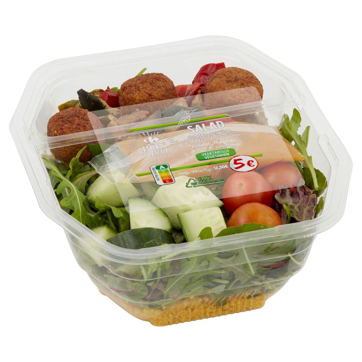 Carrefour Bon Appétit! Salad Falafel, Légumes Grillés & Couscous 400 g