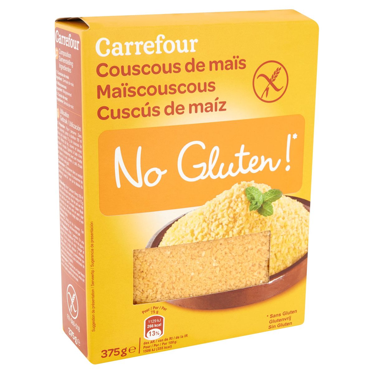 Carrefour Maïscouscous Glutenvrij 375 g