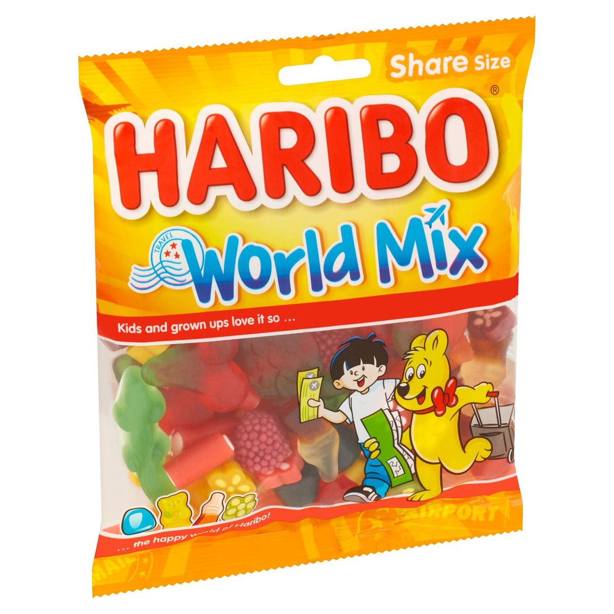 Haribo World Mix Share Size 225 g