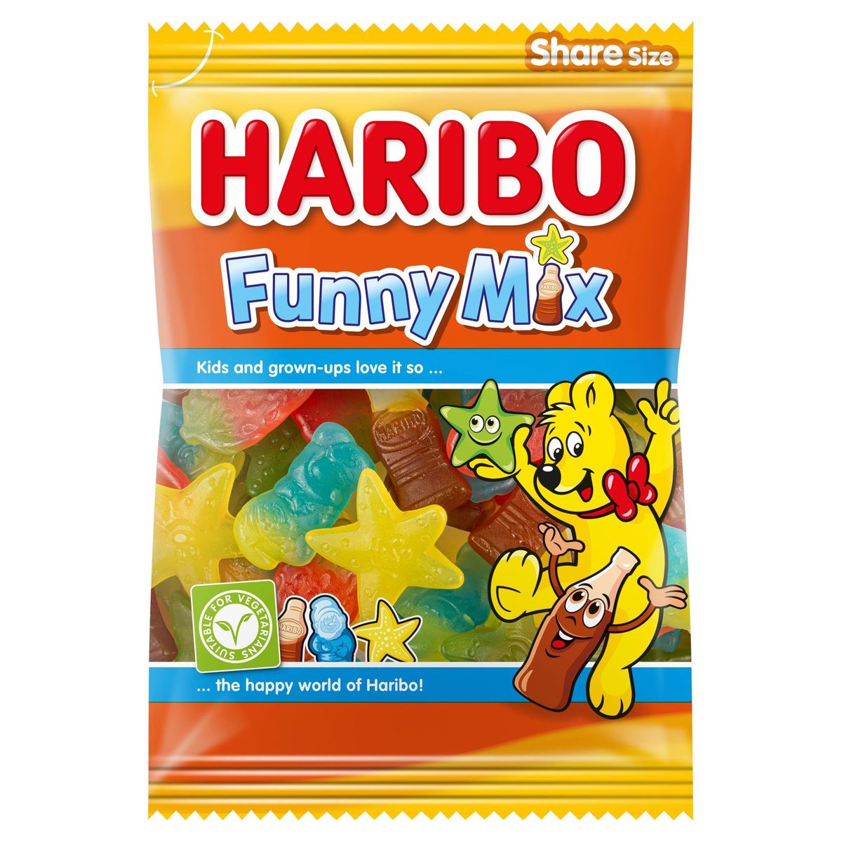 HARIBO Funny Mix Share Size 250 g