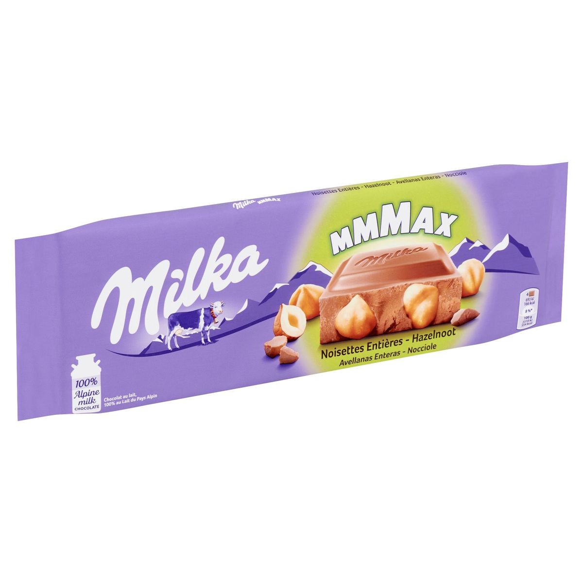 Milka Mmmax Melk Chocolade Tablet Hazelnoot 270 g