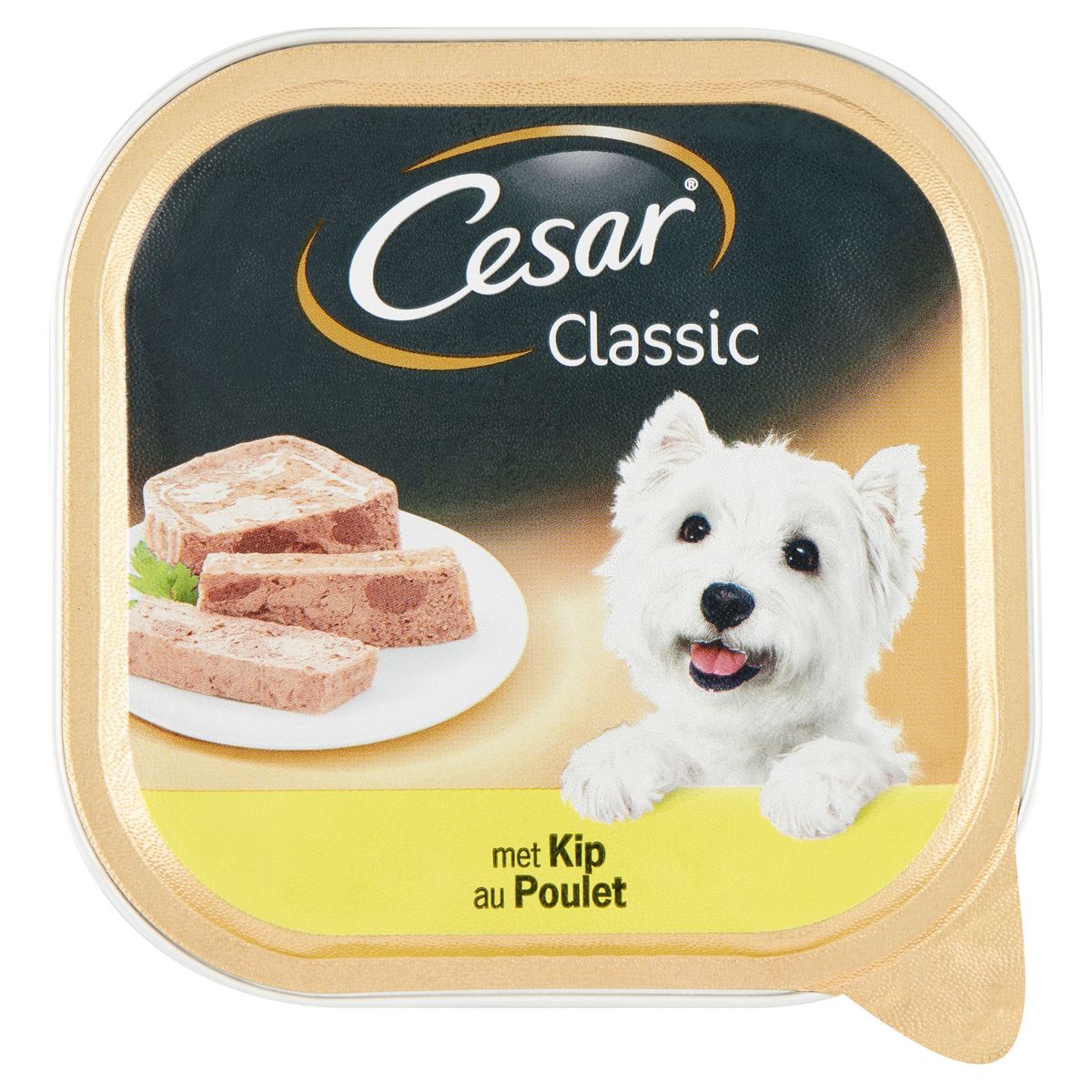 Cesar Classic Hondenvoeding Kuipjes met Kip 300 g