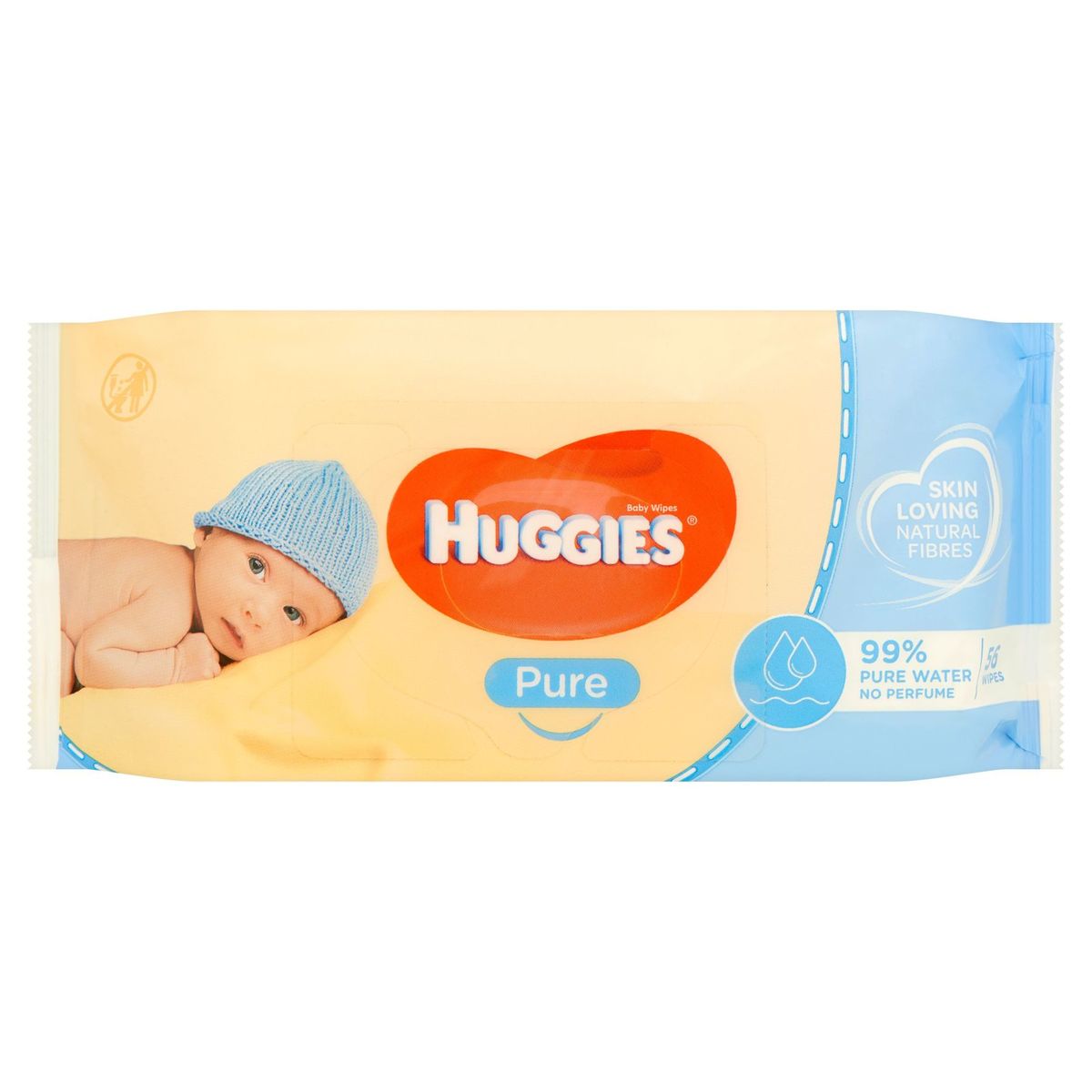 Huggies Baby Wipes Pure 56 Pièces