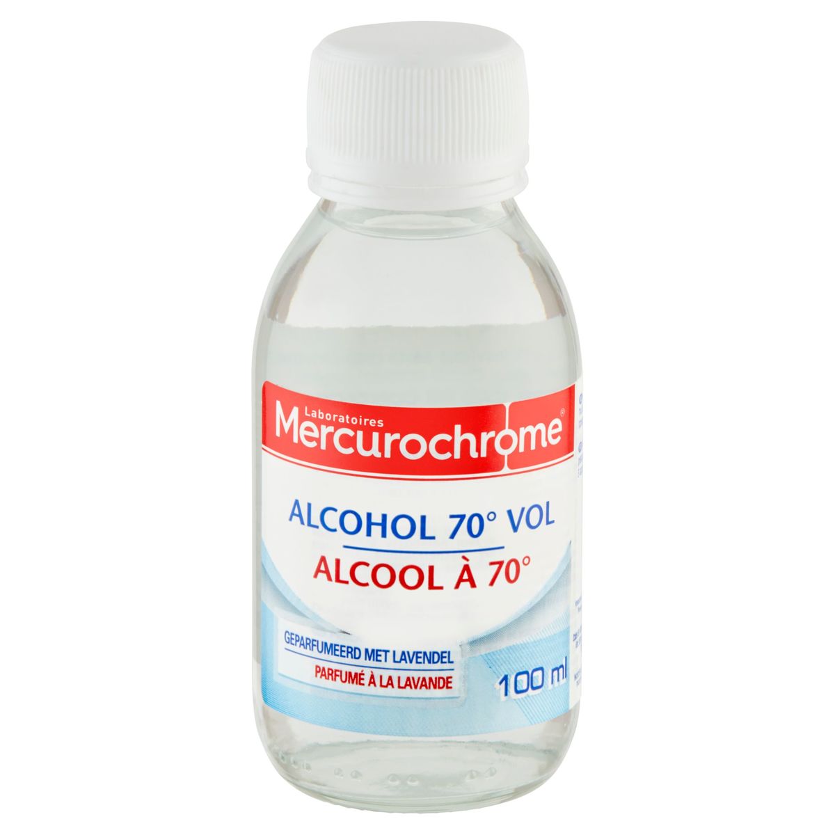 Laboratoires Mercurochrome Alcool à 70° Parfumé à la Lavande 100 ml