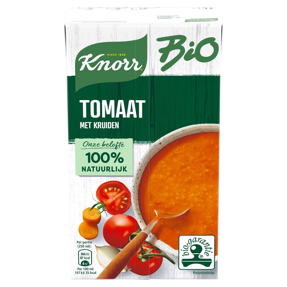 Knorr Bio Soupe Tomates aux Herbes 1 L