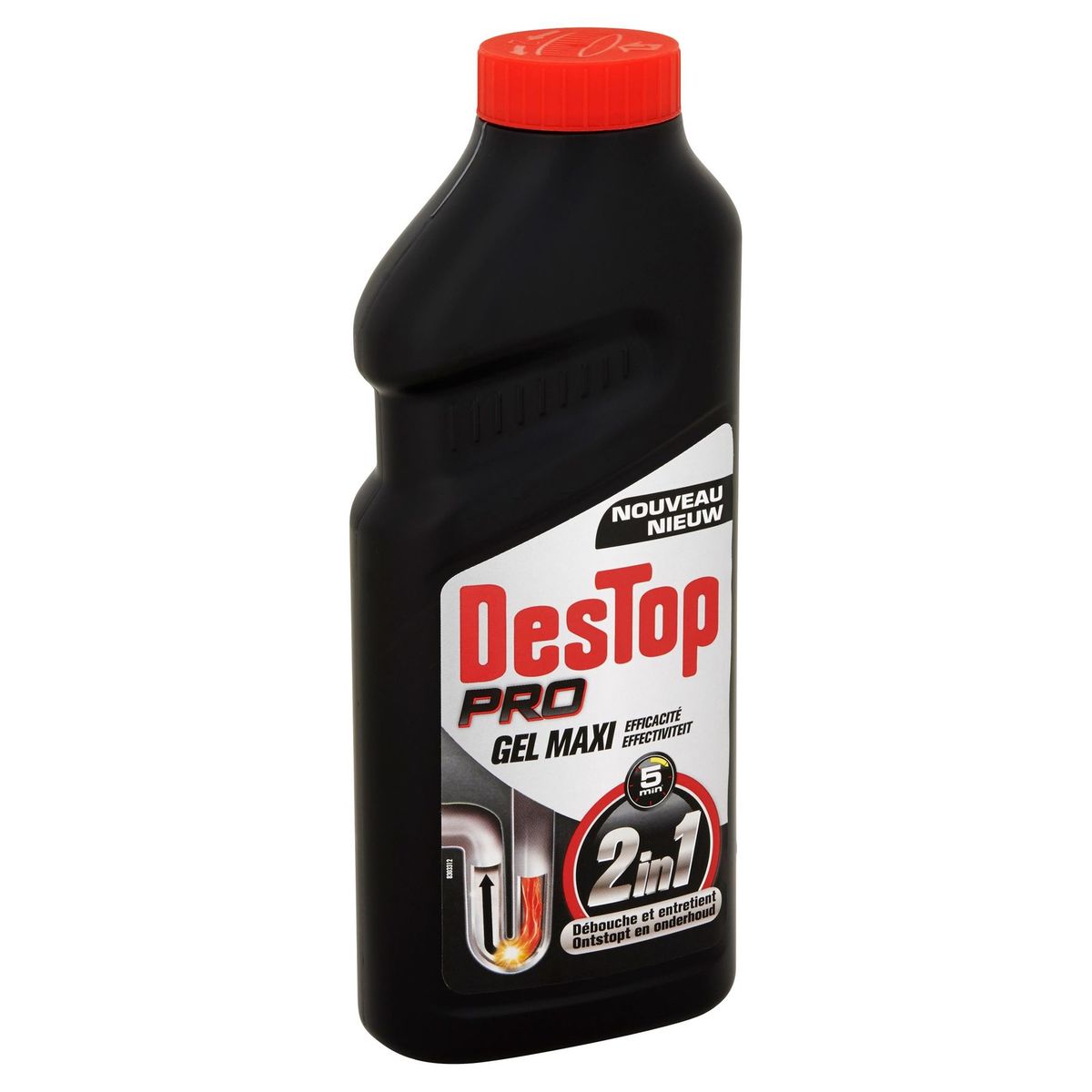 Destop Pro Maxi 2in1 Gel Ontstopt en Onderhoud 500 ml