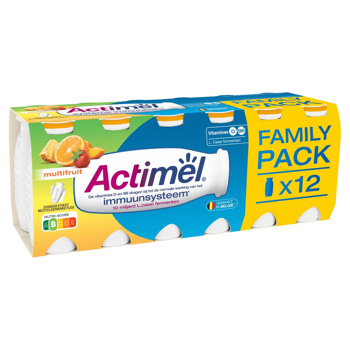 Actimel Multifruit Family Pack 12 x 100 g
