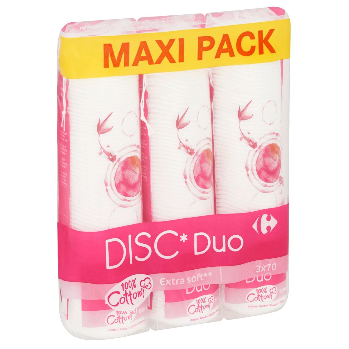 Carrefour Maxi Pack Disc Duo 3 x 70 Pièces