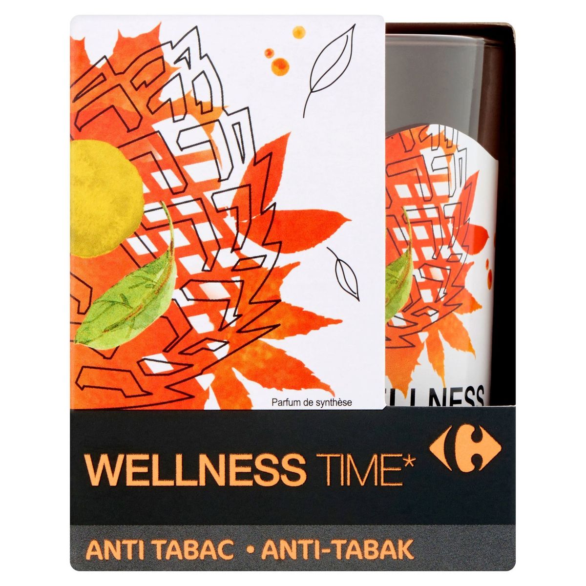 Carrefour Wellness Time Bougie d'Ambiance 150 g