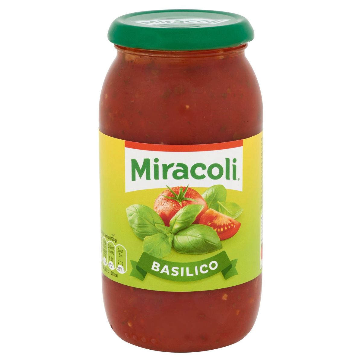 Miracoli Sauce Basilico 500 g