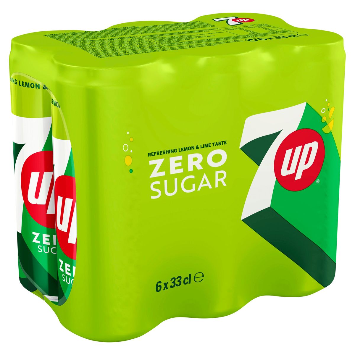 7UP Free Limonade Frisdrank 6 x 33 cl