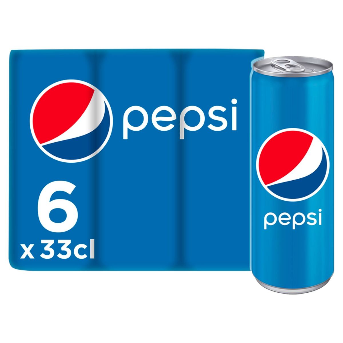 Pepsi Regular Cola 6x33 cl