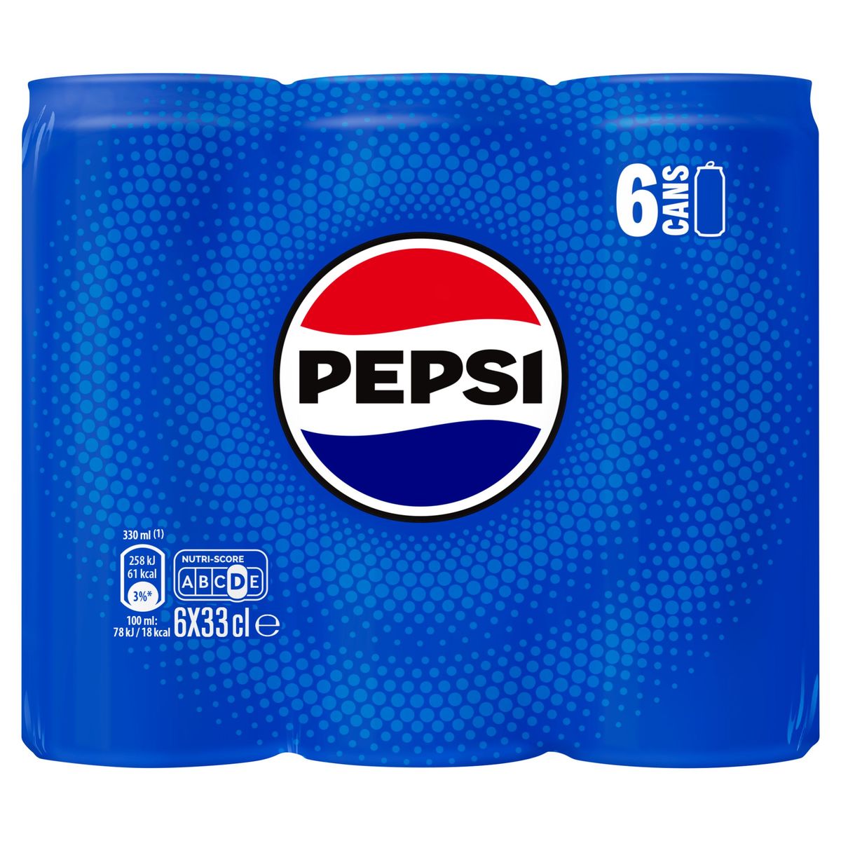 Pepsi Cola 6 x 33 cl