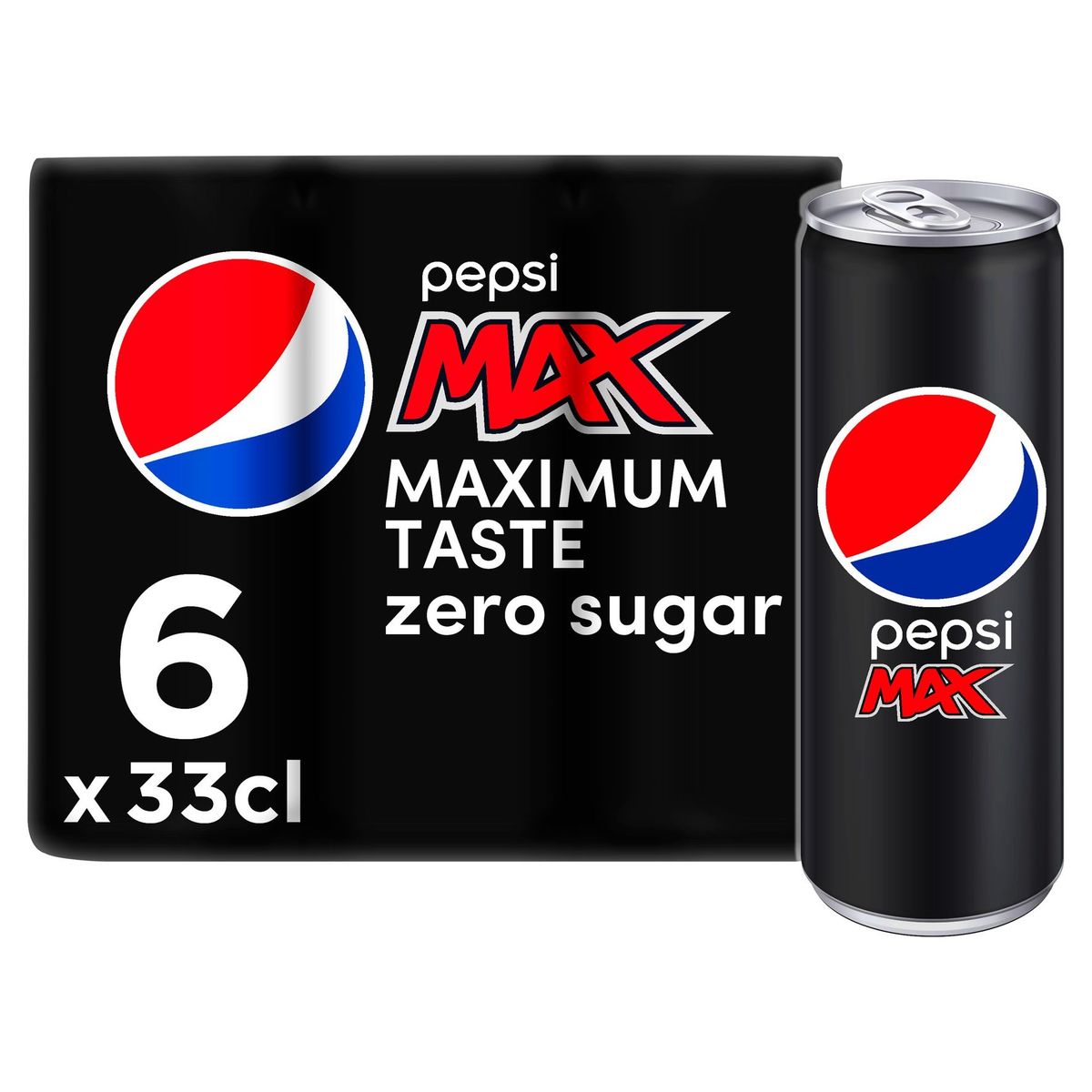Pepsi MAX Cola 6x33 cl