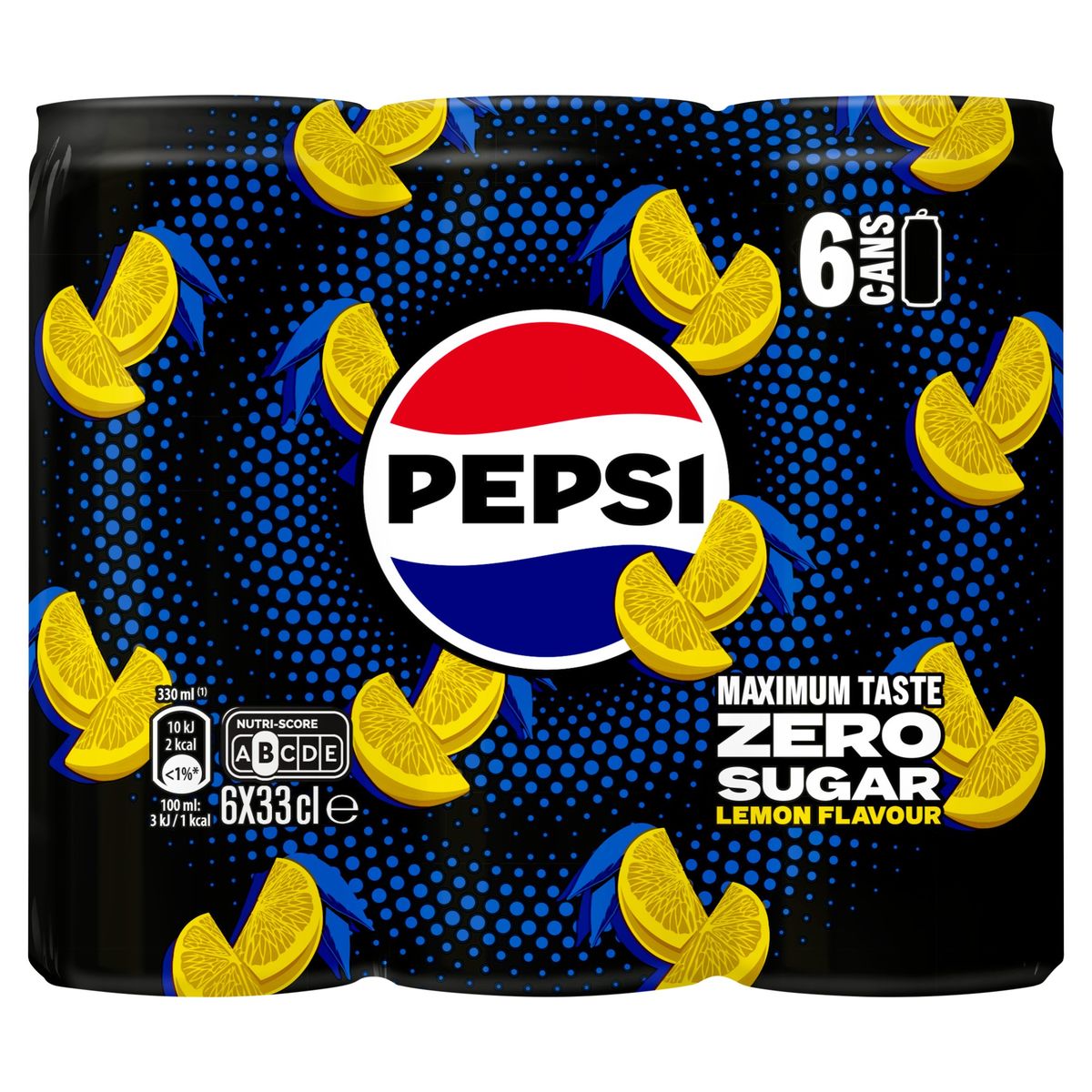 Pepsi Max Cola Lemon 6 x 33 cl