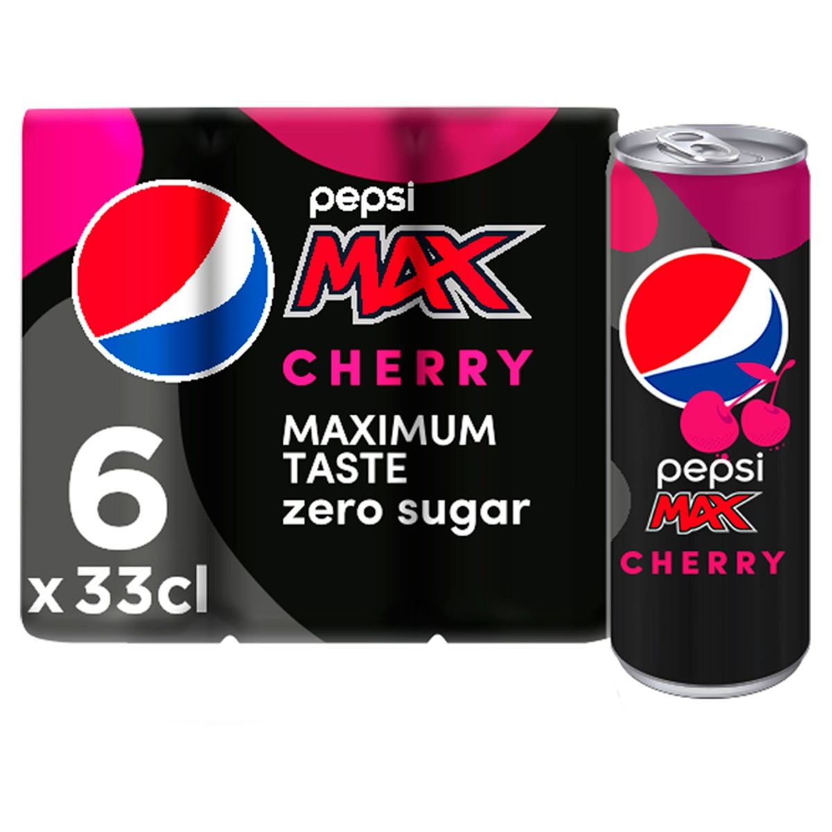Pepsi Max Cola Cherry 6x33cl