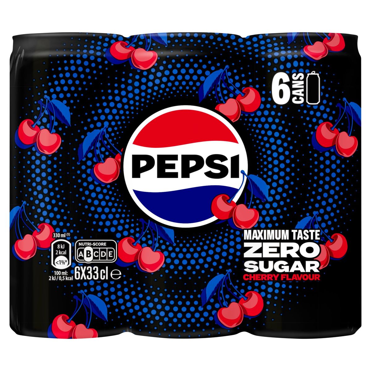 Pepsi Max Cola Cherry 6 x 33 cl