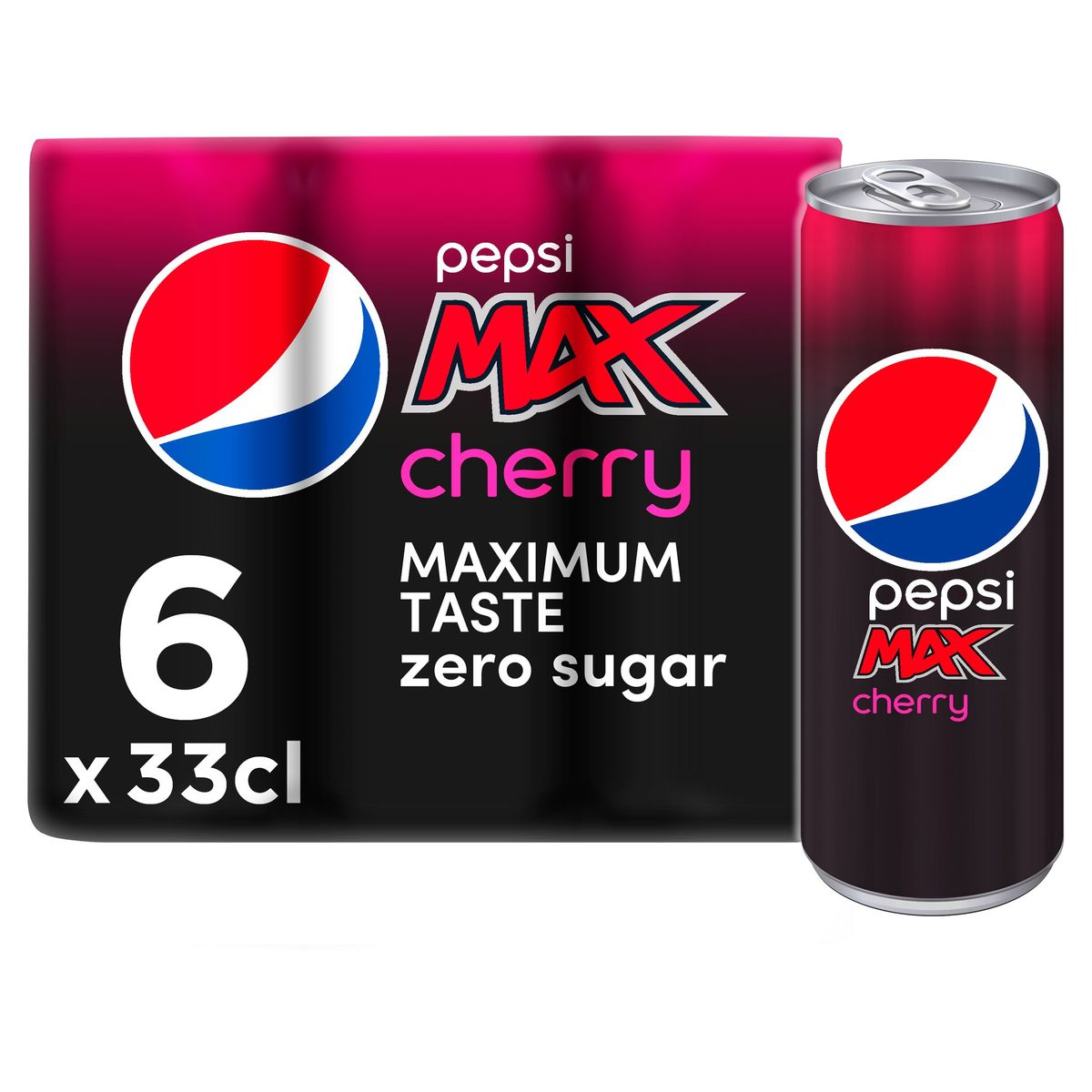 Pepsi Max Cola Cherry 6 x 33 cl
