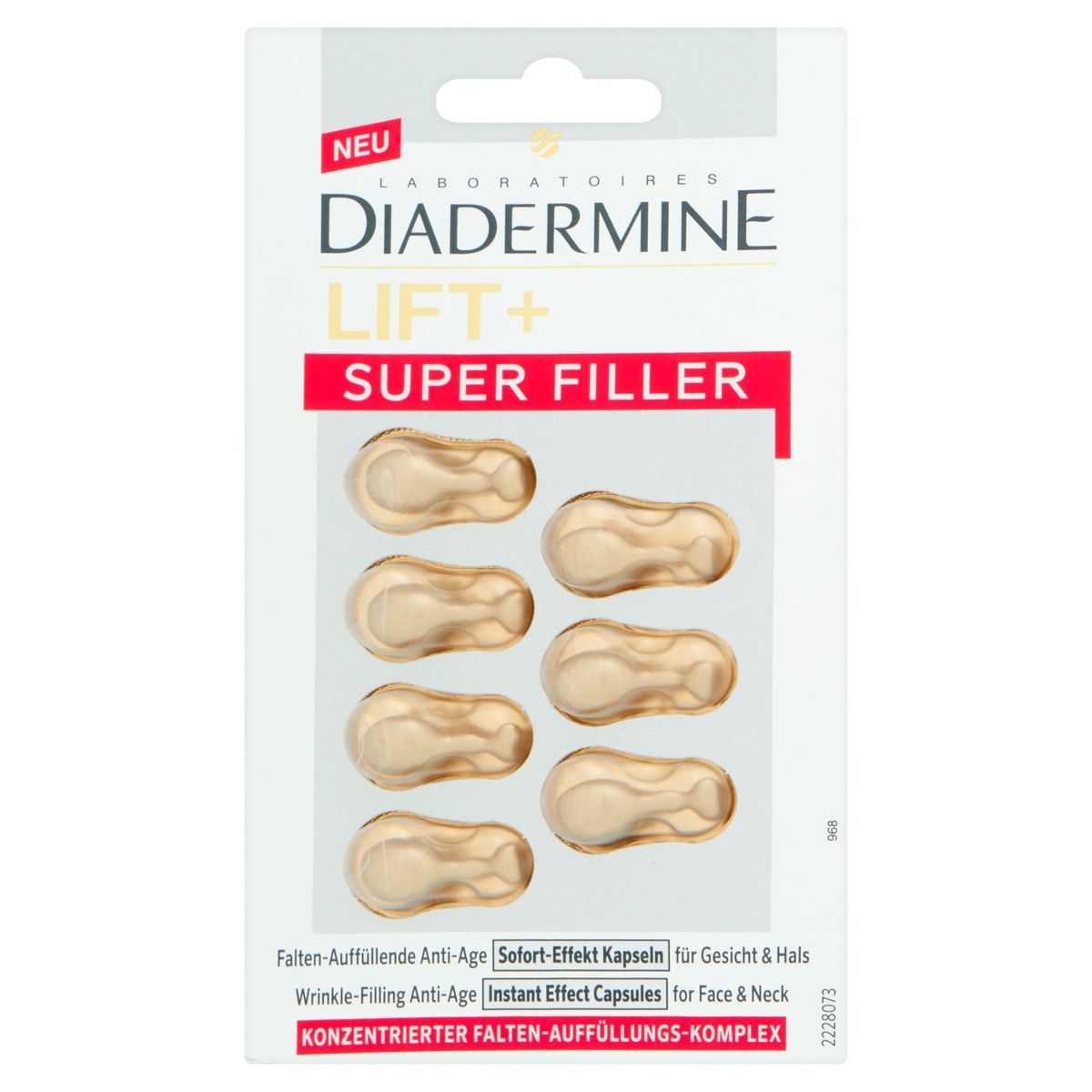 Diadermine Lift+ Super Filler Anti Rimpel 7 Serum Capsules