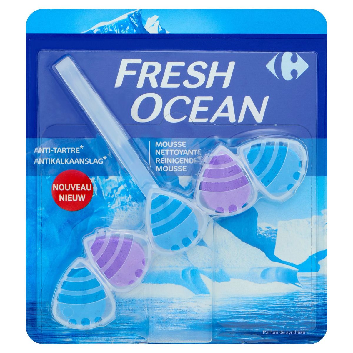 Carrefour Fresh Ocean Mousse Nettoyante 55 g