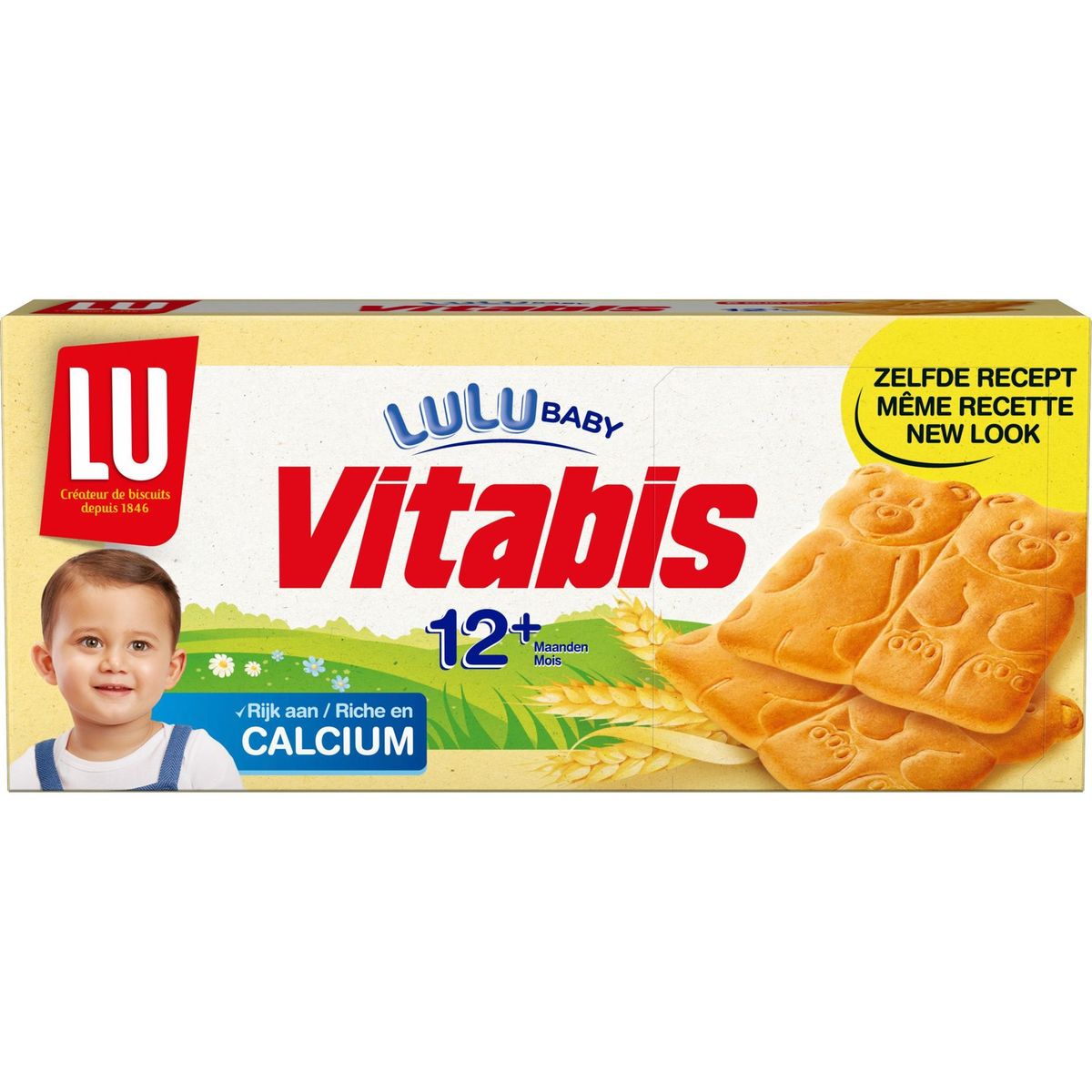 LU LuLu Baby Biscuits Vitabis pour Enfant dès 12 Mois 6 Duo-Packs 175 g