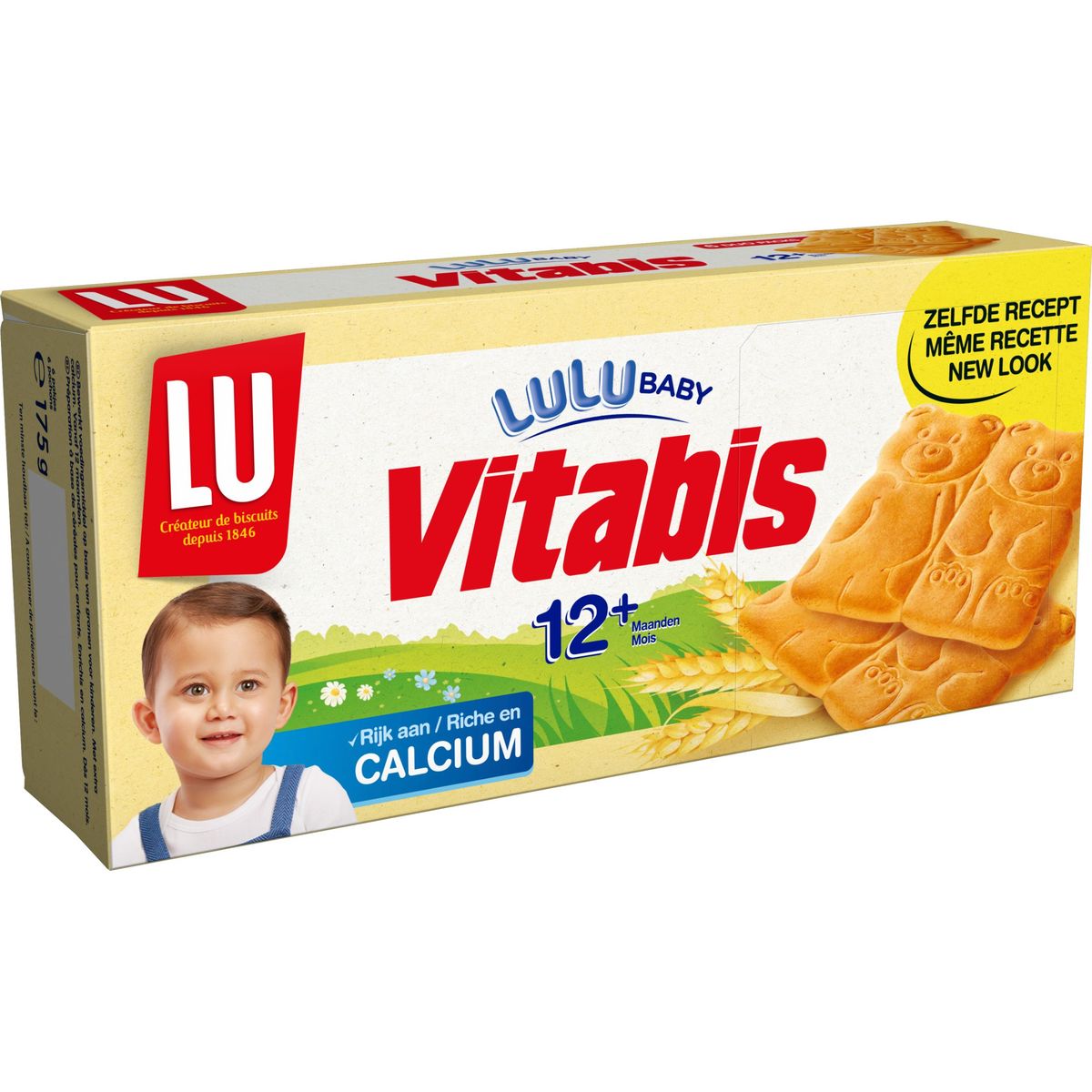 LU LuLu Vitabis Baby Biscuits Pour Enfant Dès 12 Mois 175 g