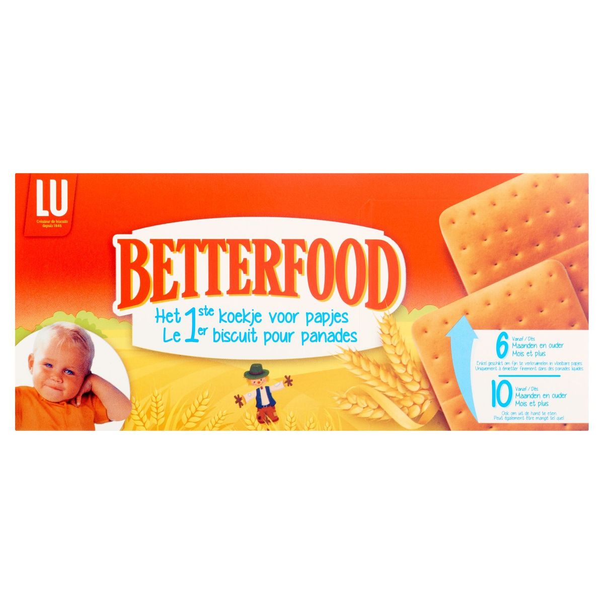 Lu Betterfood Le 1er Biscuit Pour Panades 6m Et Plus 6 Pochons 175 G Carrefour Site