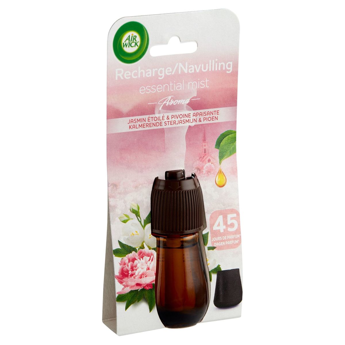 Air Wick Recharge Essential Mist Jasmin Étoilé Pivoine Apaisante 20 ml